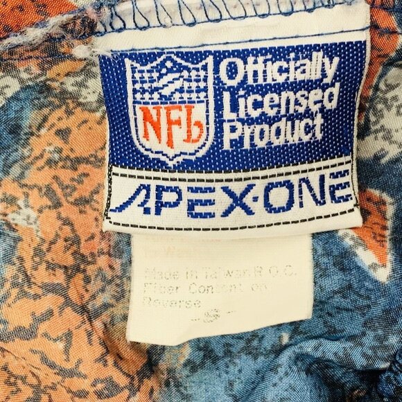 Vintage Chicago Bears All Over Print Apex One Parachute Pants Adult Size S Small - Picture 7 of 7